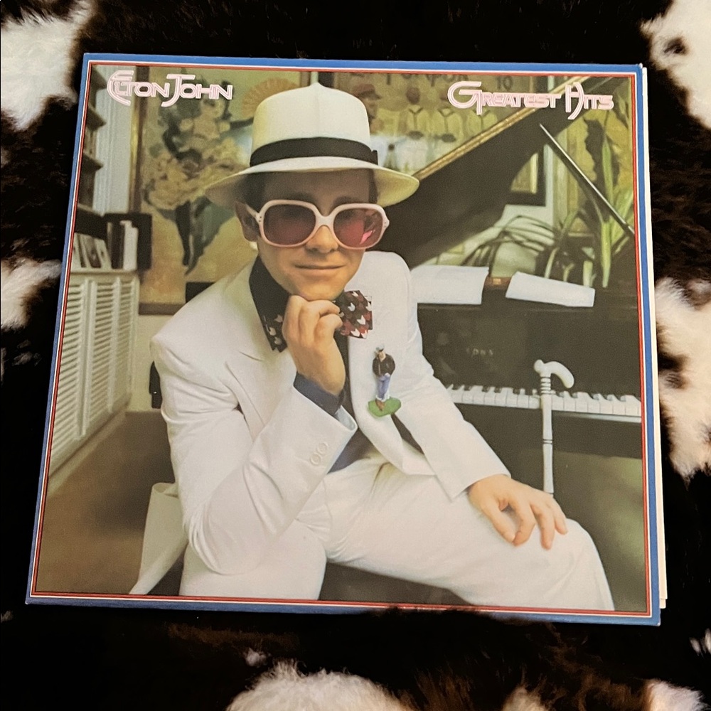 Elton John Greatest Hits Vinyl Record